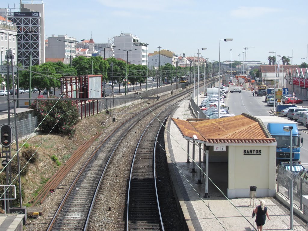 Lisboa - Estação de Comboio de Santos, 2010Set by Luís Paiva Boléo