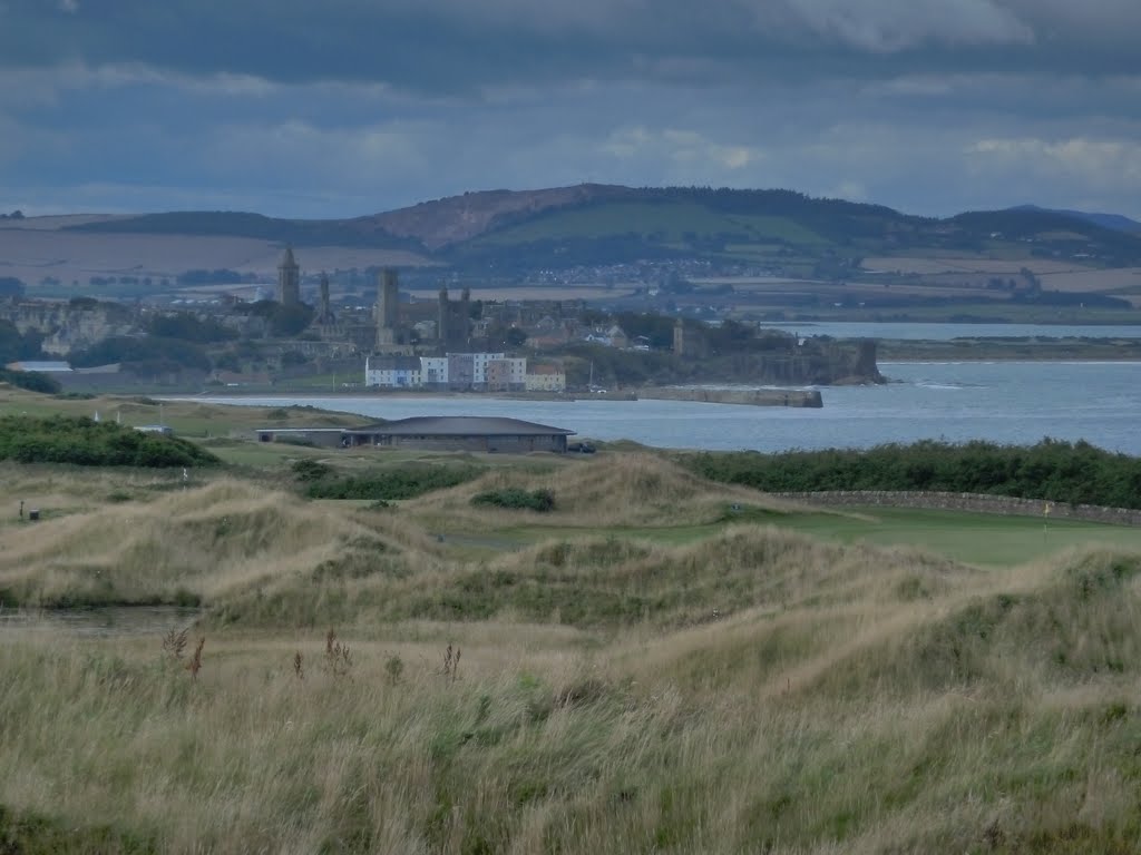 St. Andrews from the Castle Course by djcarson