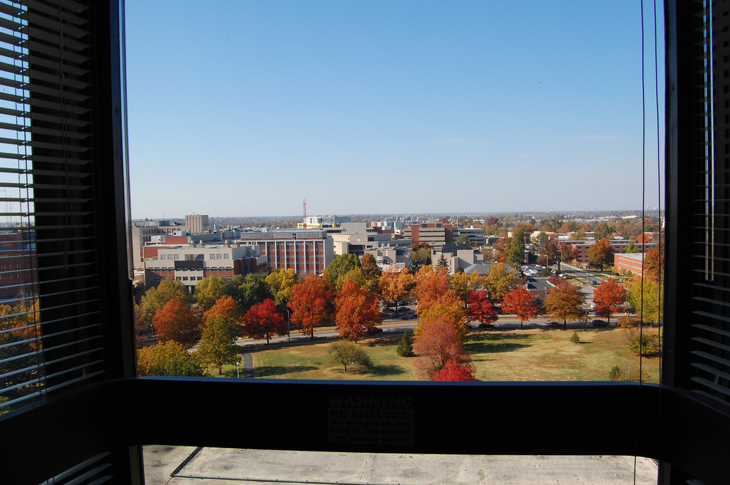 From floor 13 of Blanding Tower on UK south campus by mesmesmess