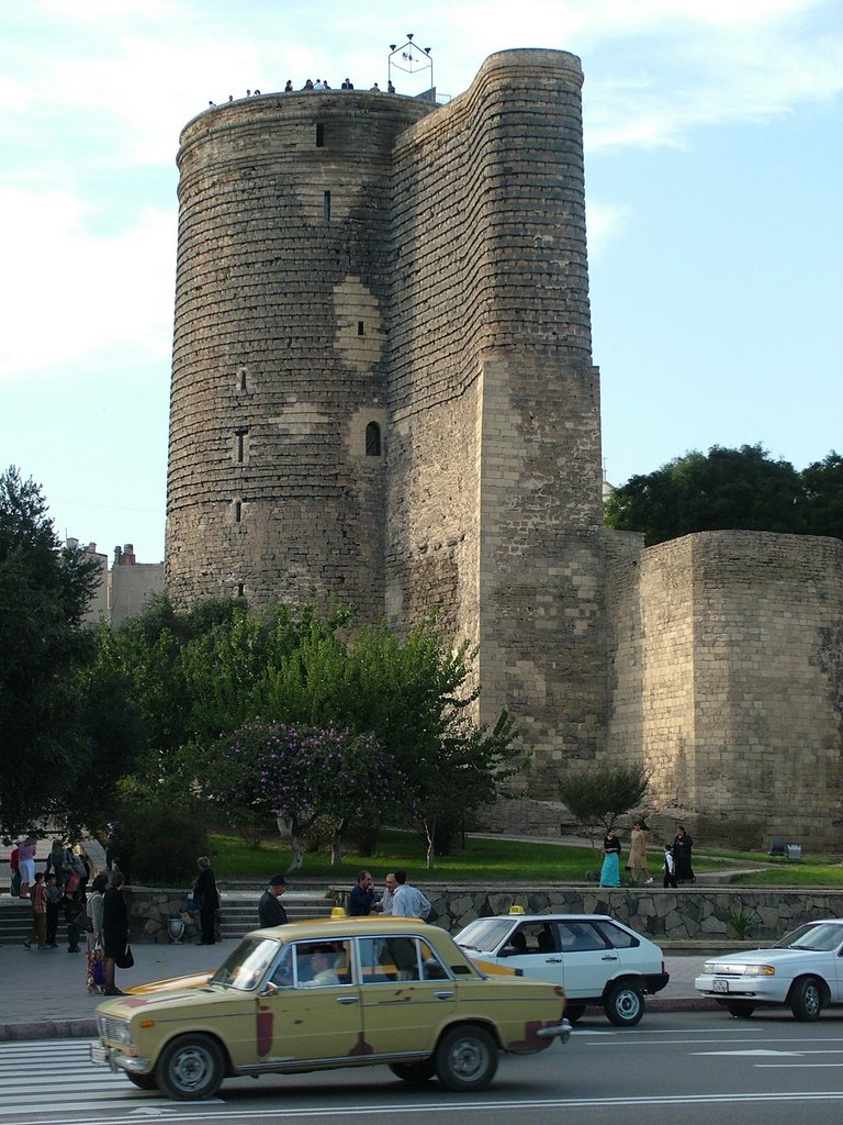 Qiz qalasi tower, BAKU by Andrej Paušič