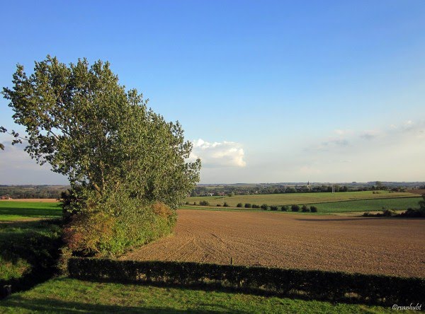 Hoegaarden, Hauthem, Holle weg Marollenkapel met panorama by Vanhulst