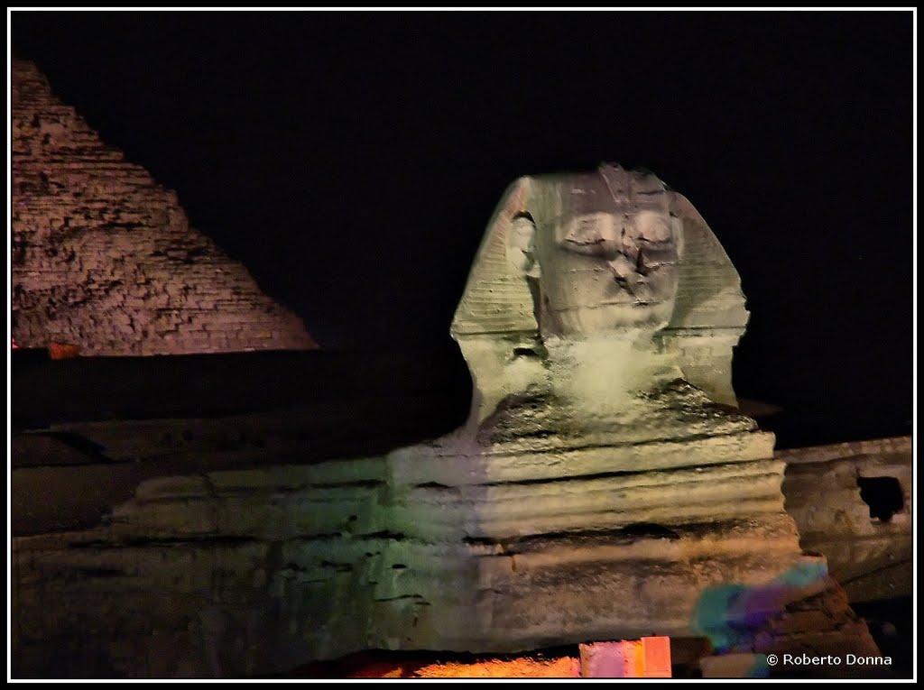 Giza: la Sfinge (sound & light show) by Roberto Donna