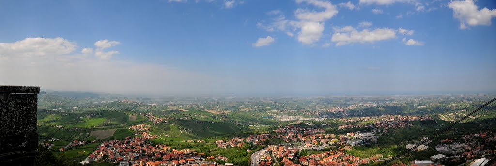 Panorama Da San Marino by Nicola Rodella