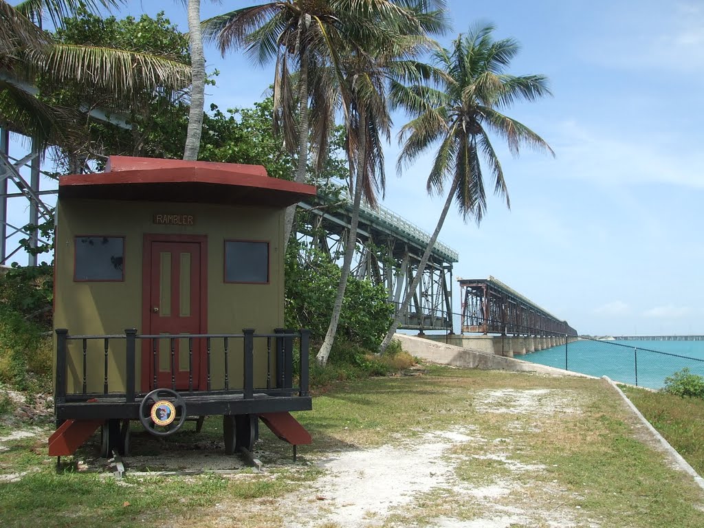 Bahia Honda Key, Florida, alte Brücke, 16. Mai 2010 by Wolfgang Hanko