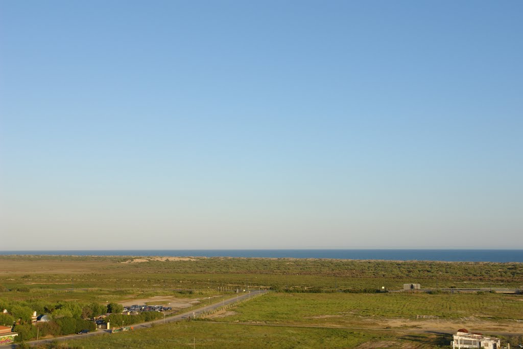 Vista sur desde la Torre almenara de El Catalán, Huelva by Pierre Marie Mouronv…