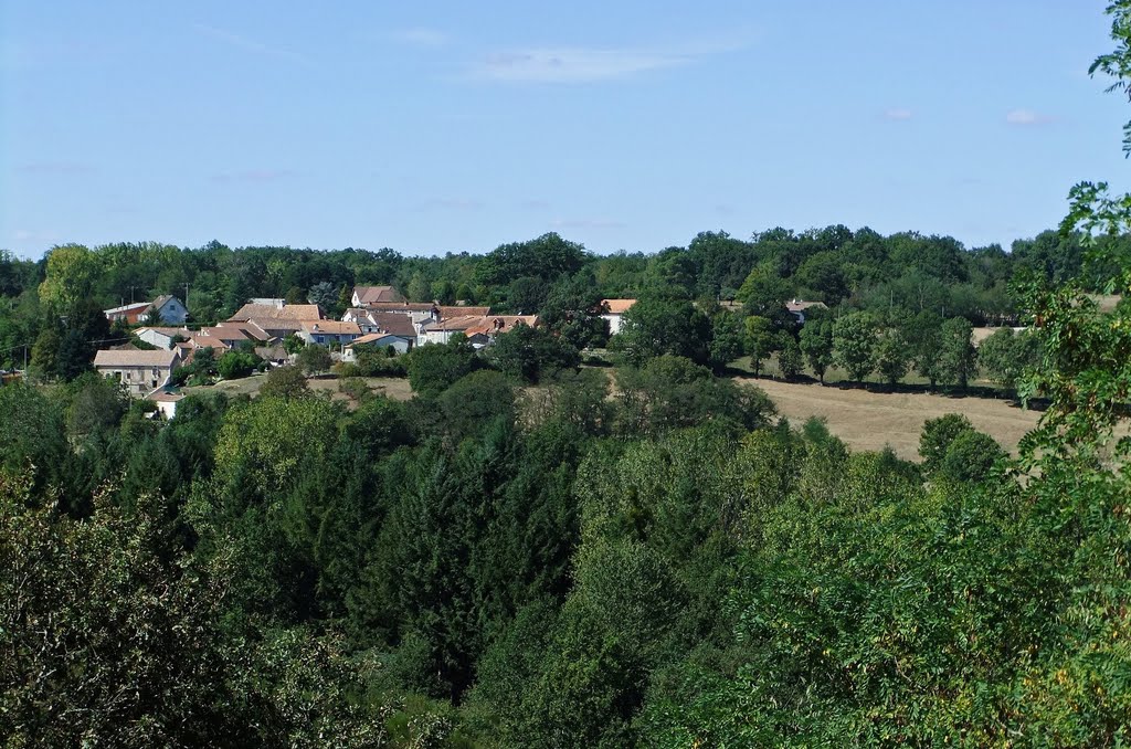 Across the valley to Bouchardiere - Sept 2010 by Mike Stuckey