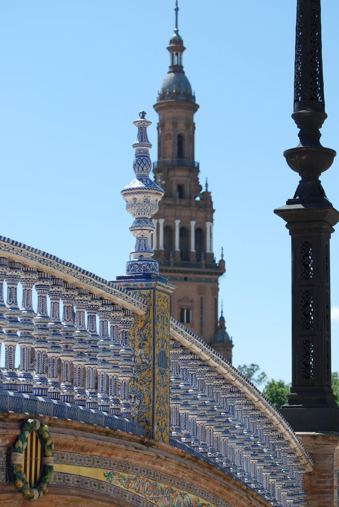 Porte aragon place d'espagne séville by thomasldp