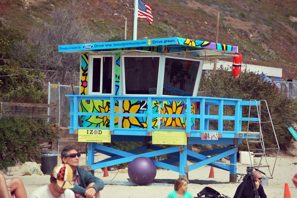 Yet Another Malibu Lifeguard Shack by Darin R. McClure