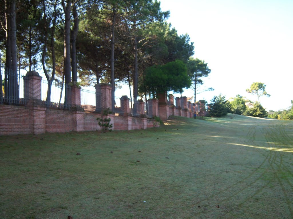 "Muralla" en el golf de pinamar by Leandro Martín Dusin…