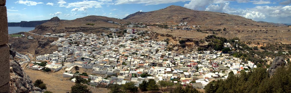 Lindos Town by ognjen75