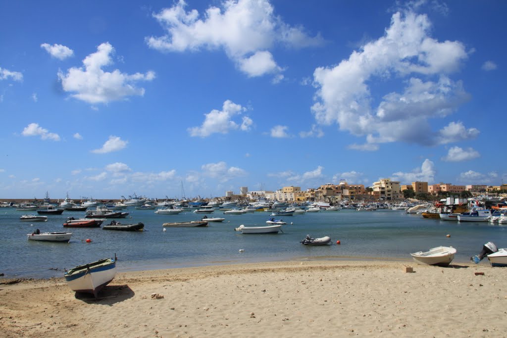 Lampedusa - Porto nuovo by Lucio Sassi