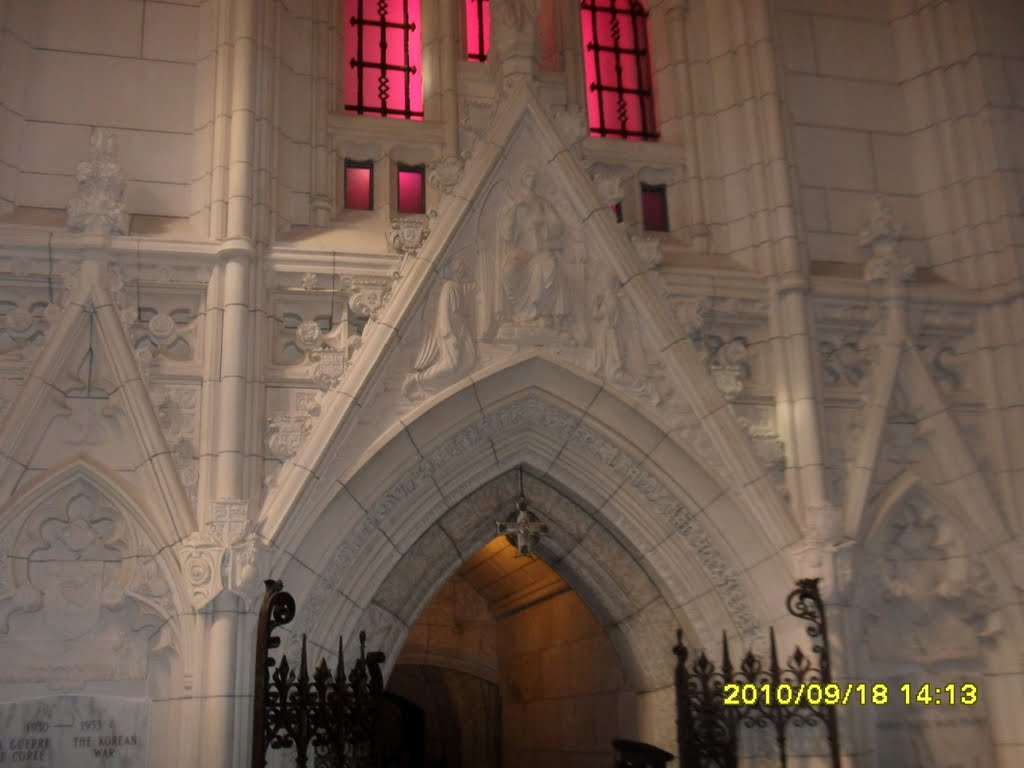 Entrance to Memorial Chamber by Victor Matthews