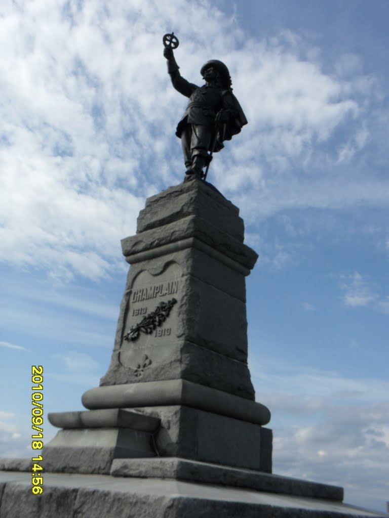 Samuel de Champlain by Victor Matthews