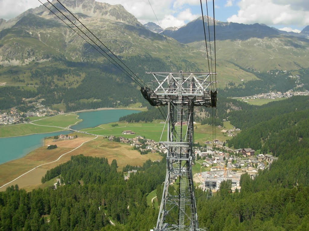 Cable car Corvatsch by Carol1941