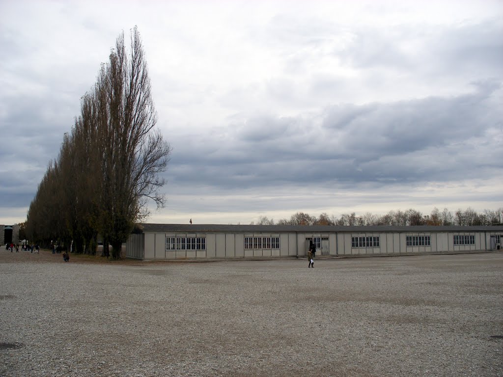 Prison Block, Dachau Memorial Camp by Nick Gent