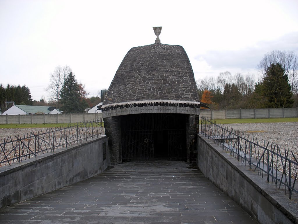 Jewish Memorial, Dachau Memorial Camp by Nick Gent