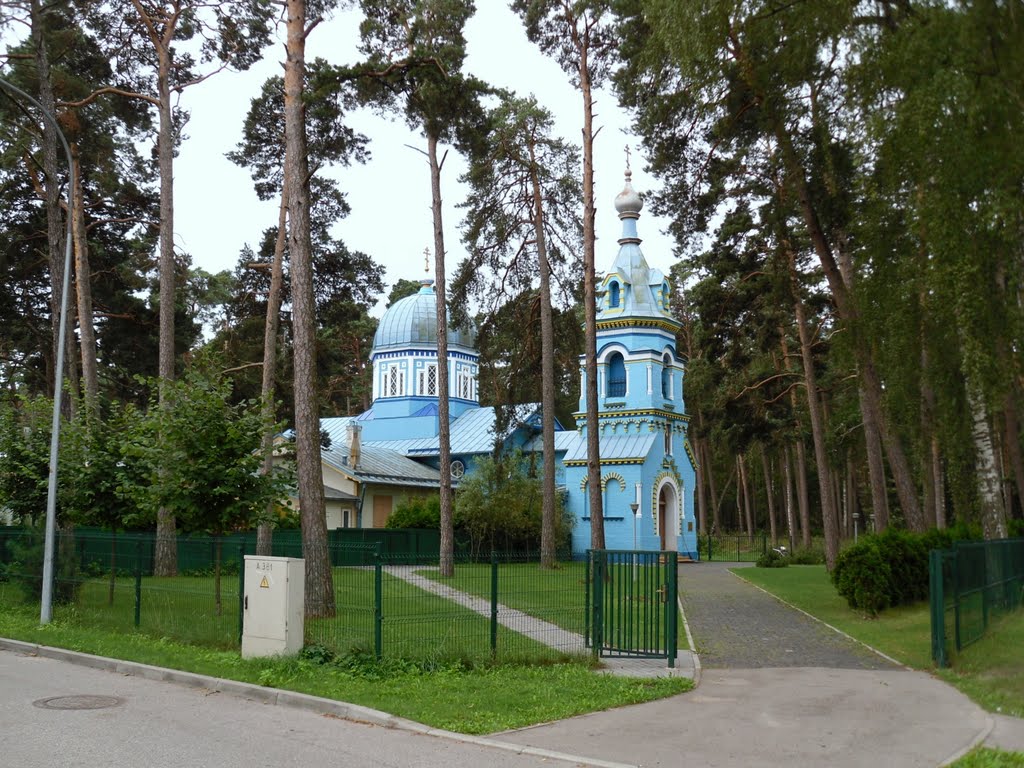 Dubulti Saint Grand Prince Vladimir Orthodox church by vipe