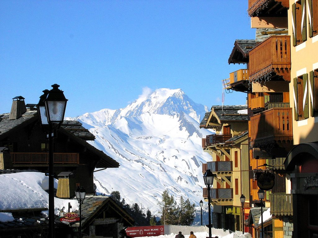 Mont blanc - Village - arc 1950 by J Ph. HEBRARD