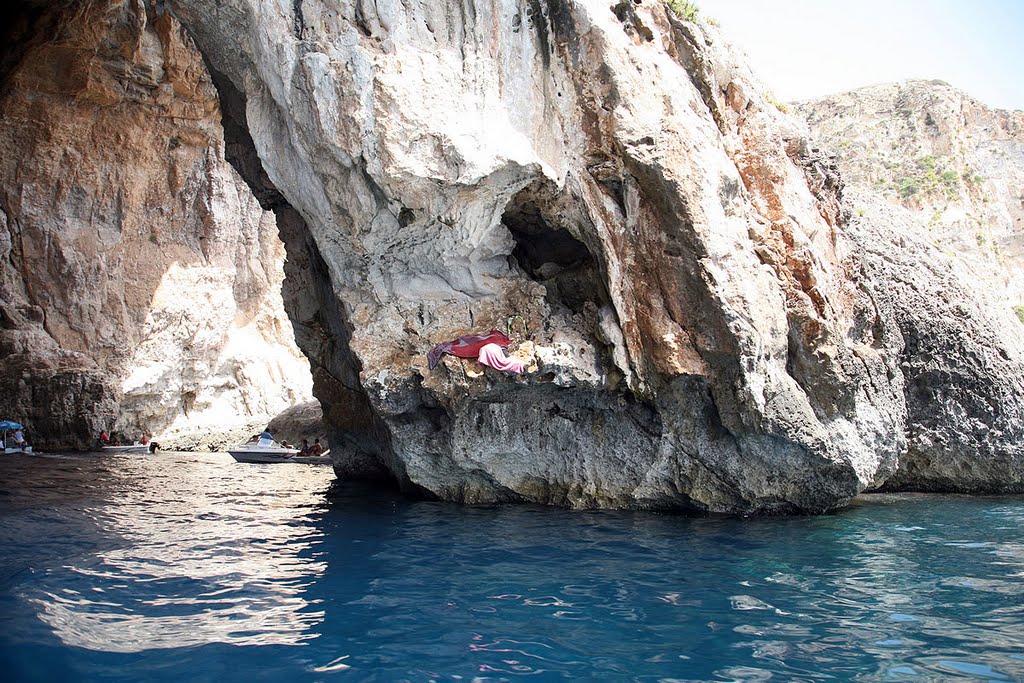 Blue Grotto Malta by Wallgo.com