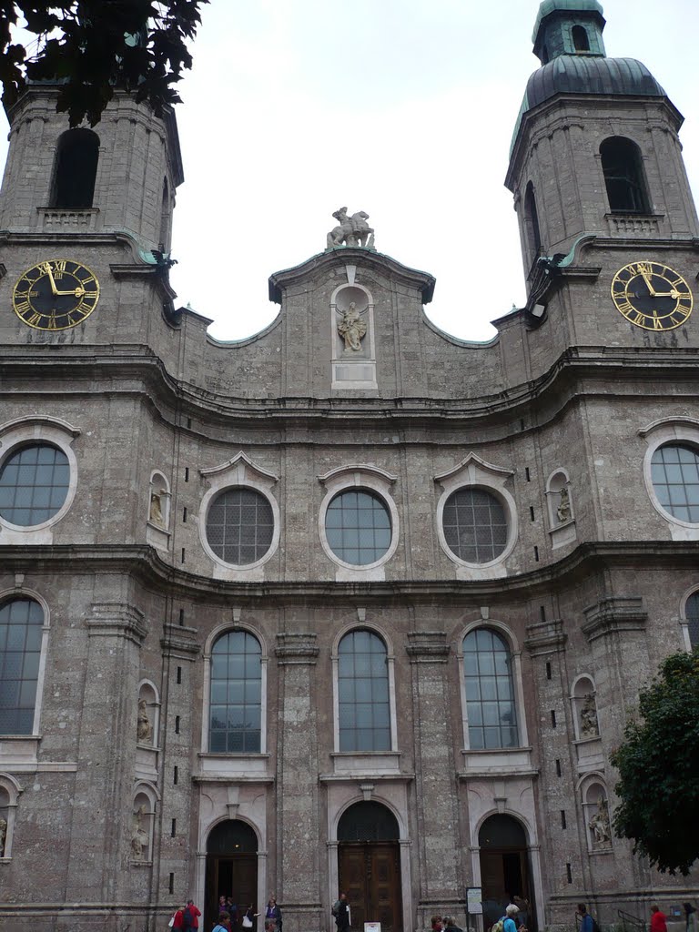 St Jakob Cathedral, Innsbruck, Austria Aug 2010 by Thomas58