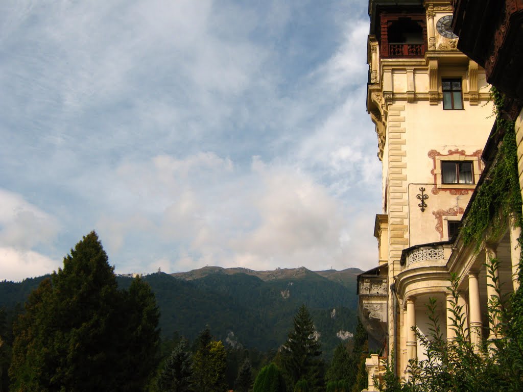 View from Peles Castle by LiRa