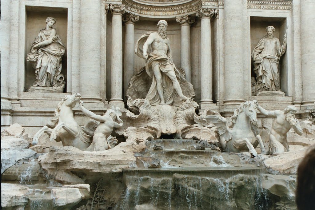 ITALIE - ROME - LA FONTAINE DE TREVISE by PASSION CREATION