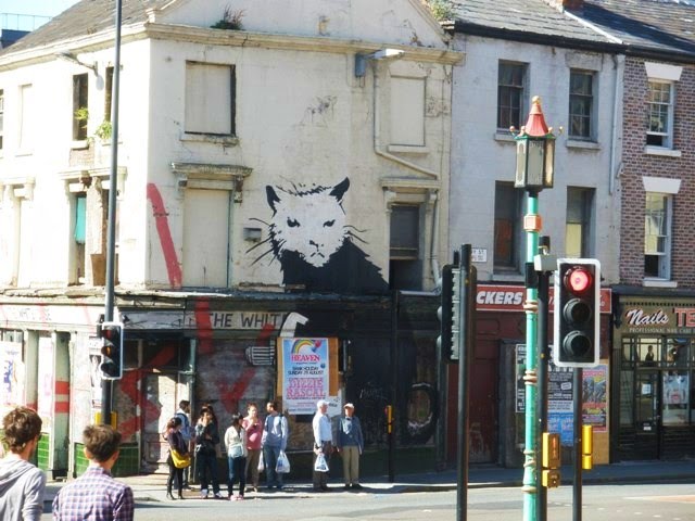 The Rat, a Banksy Graffiti, Liverpool, UK by Anu1