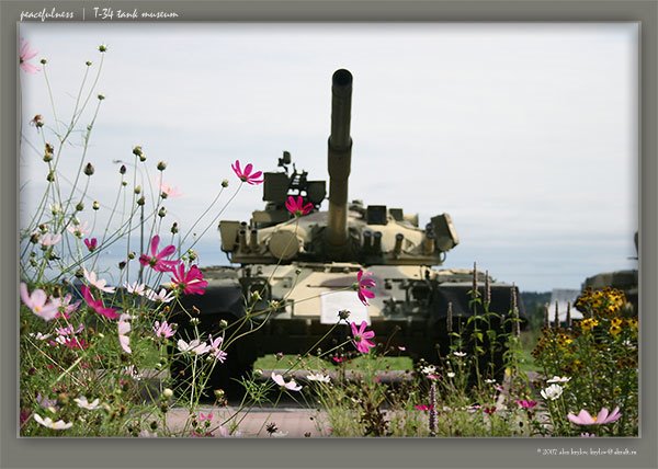 T-34 tank museum - the peace by Alex Krylov