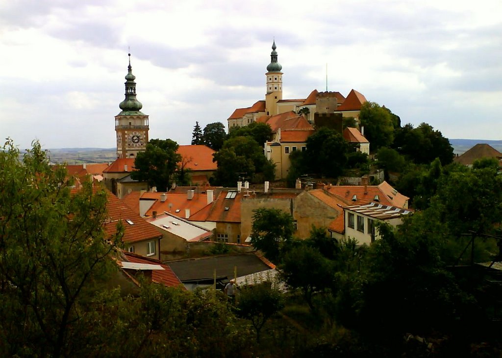 Mikulov, Czech Republik, The Castle Hill by andy_01