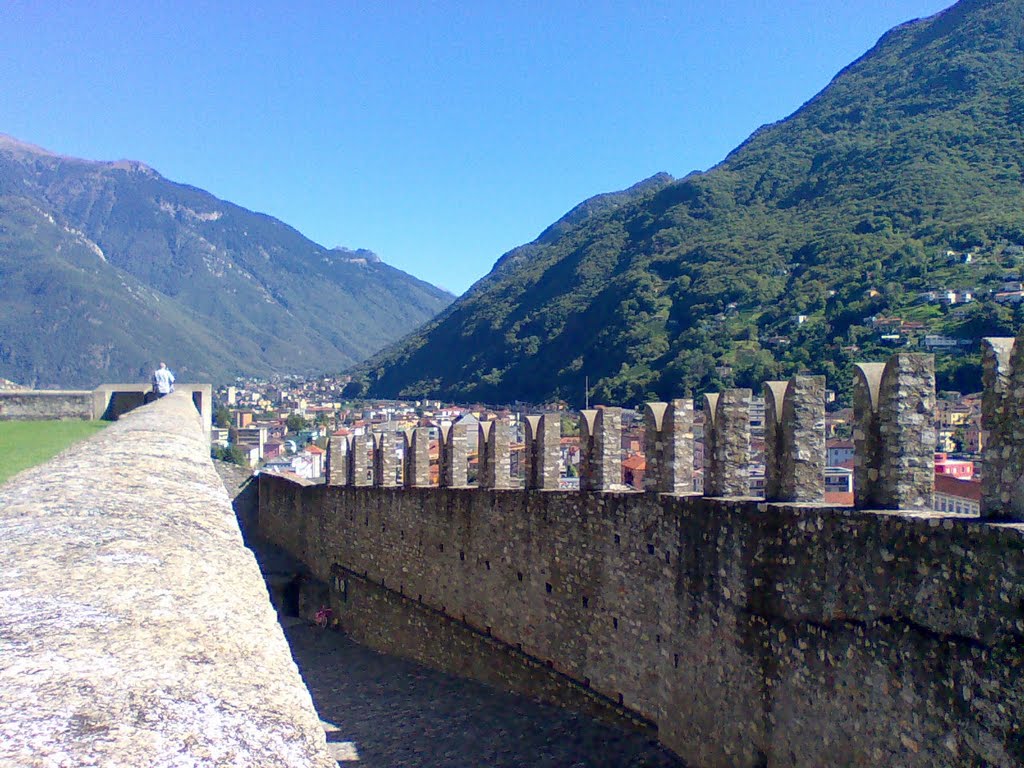 Bellinzona Castelgrande Switzerland by danbo21