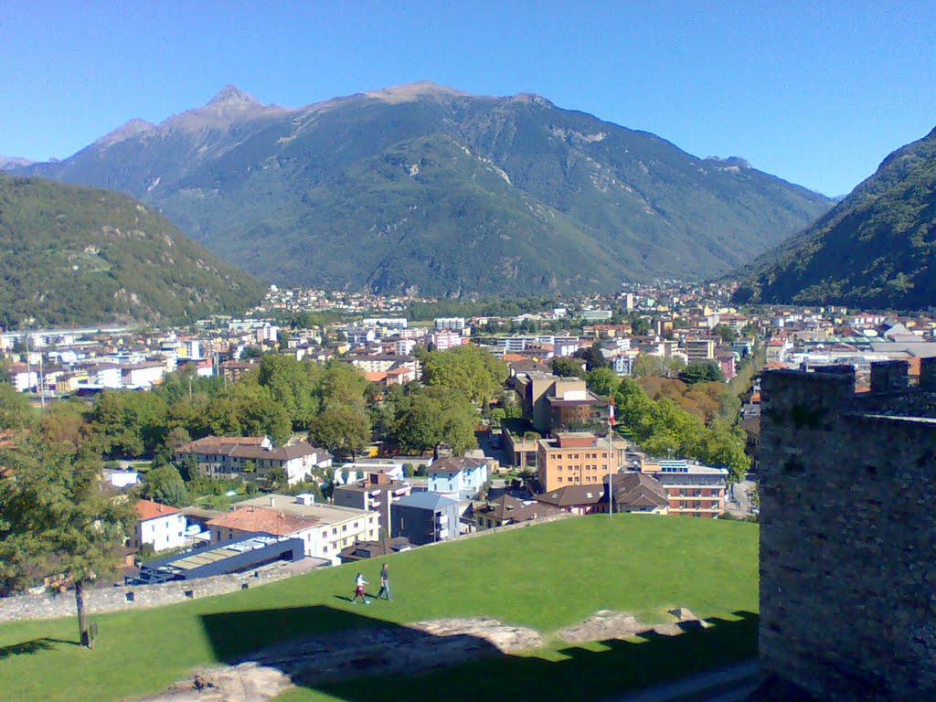 Bellinzona Castelgrande Switzerland by danbo21