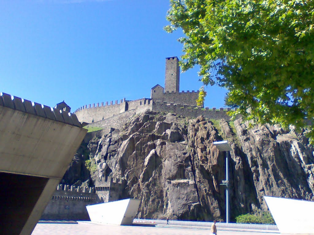 Bellinzona Castelgrande Switzerland by danbo21