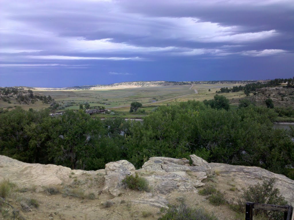 View from Pompey's Pillar by Eric Gissendaner