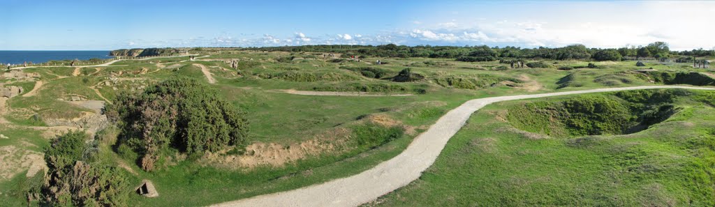 Point du Hoc by Peter Osborne