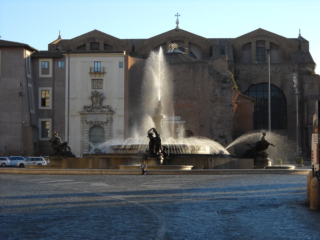 Roma piazza esedra by ulaccotu