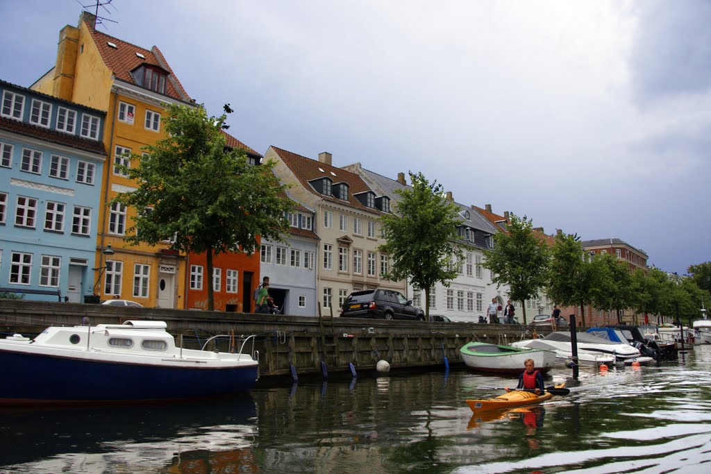 Sailing by Christianshavn by andreisss