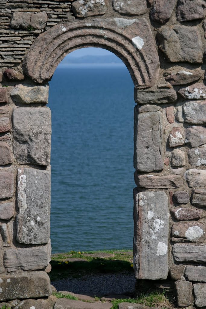 St Patrick's Chapel, Heysham - Morecambe Bay by Woldemar Flake