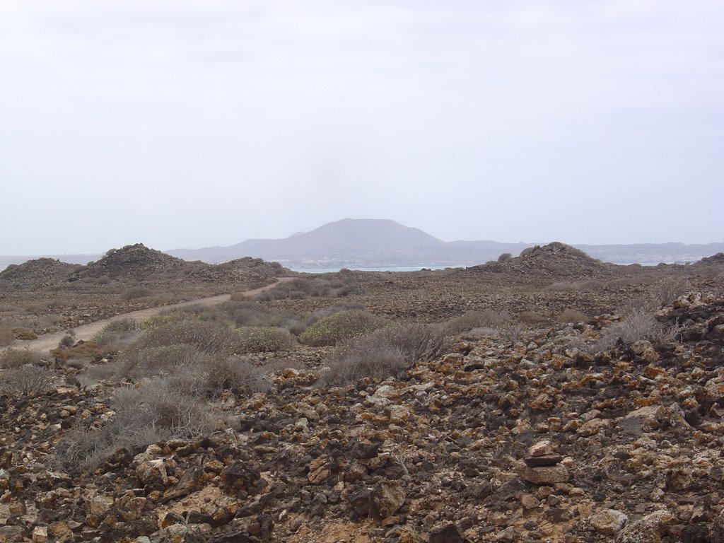 Corralejo desde Isla de Lobos by Jesus D.