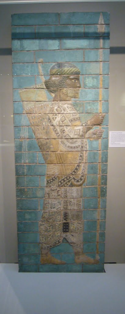 Persian Gurd,British Museum by Mansour eftekhari