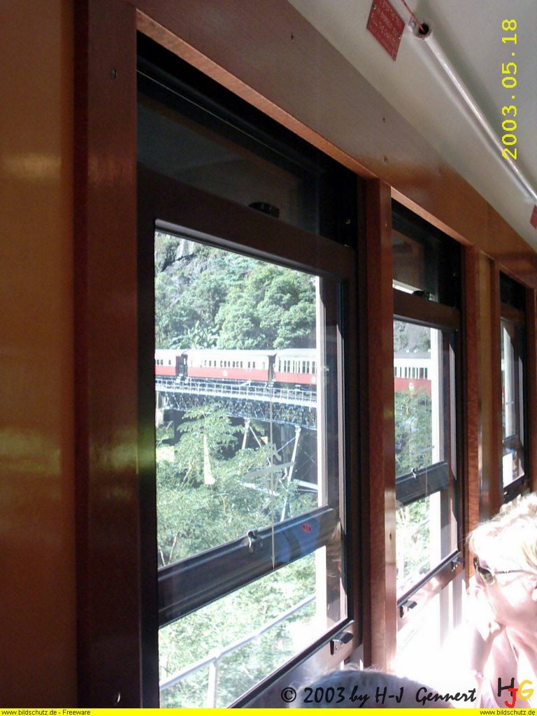 Train Cairns - Kuranda, May 2003 by hgennert