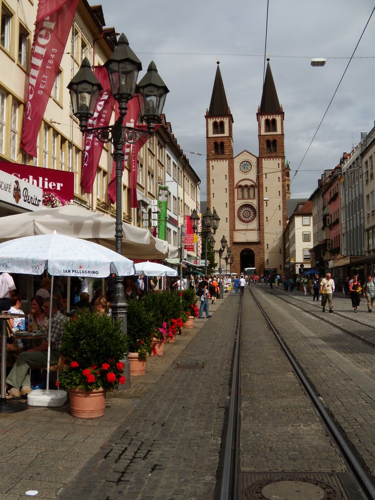 Domstrase, Würzburg, 24 Aug 2010 by anagh