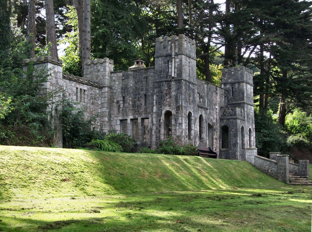 Fake Castle in Homeyards Botanical Gardens, Shaldon, Devon #1 by Cargy930