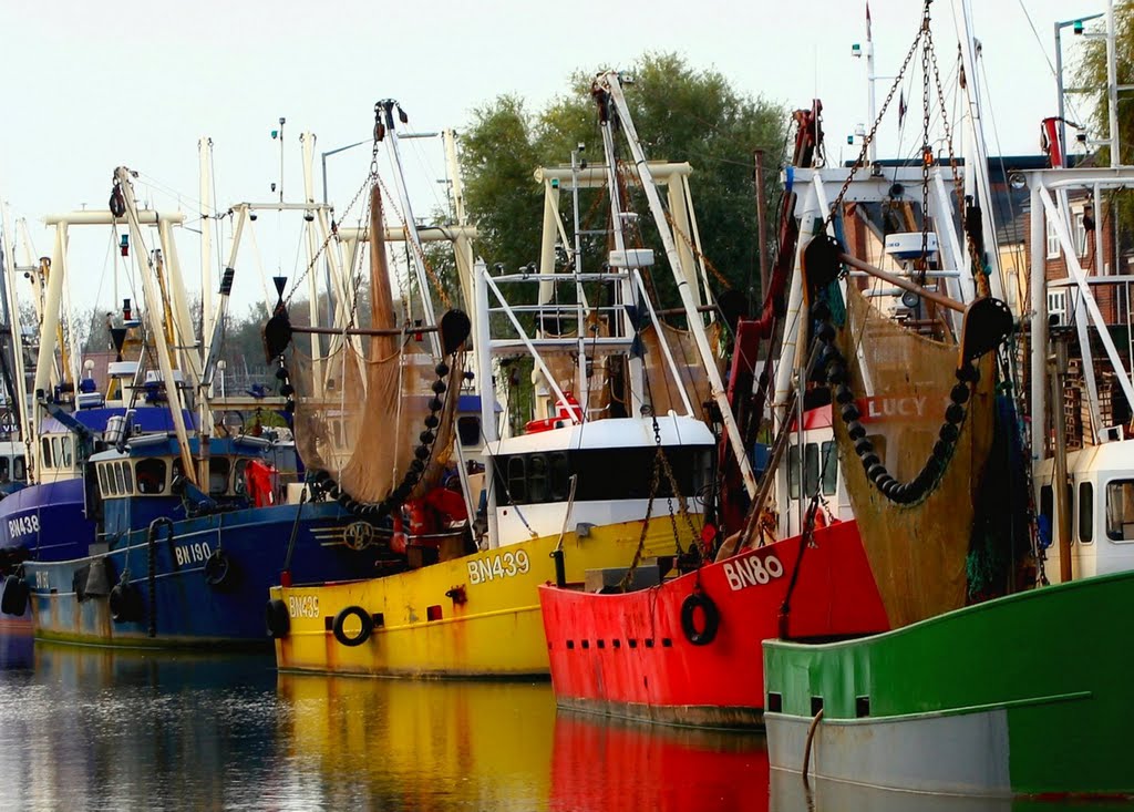 Fishing boats by ddboston