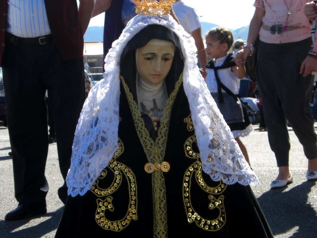 Virgen de la Soledad de Jove by Raitana