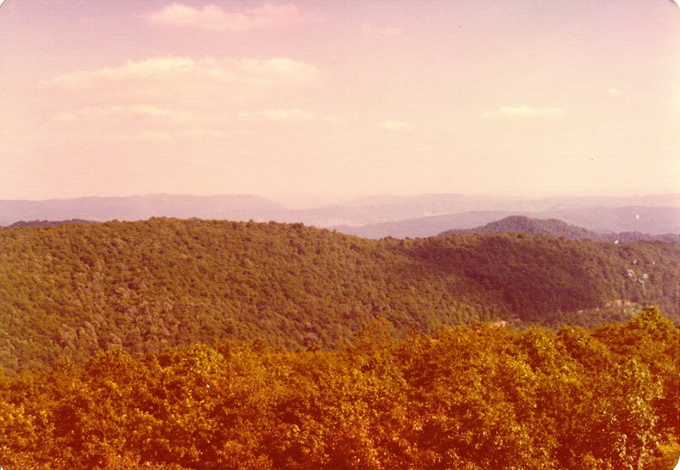 360 degree view on top of fire tower of Black Mtn.Ky. #4 by vnvetlester