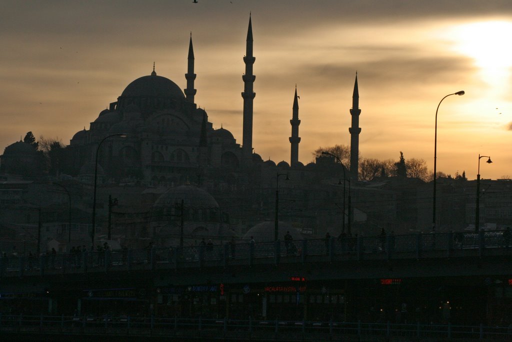 Sultan Ahmet Moschee by Steve Boehm