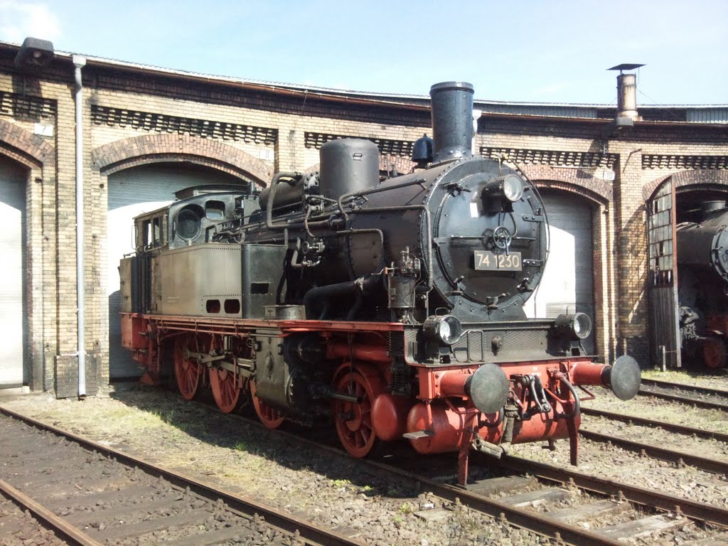 74 1230, Bw Schöneweide, Berlin, September 2010 by Berlin Verkehr