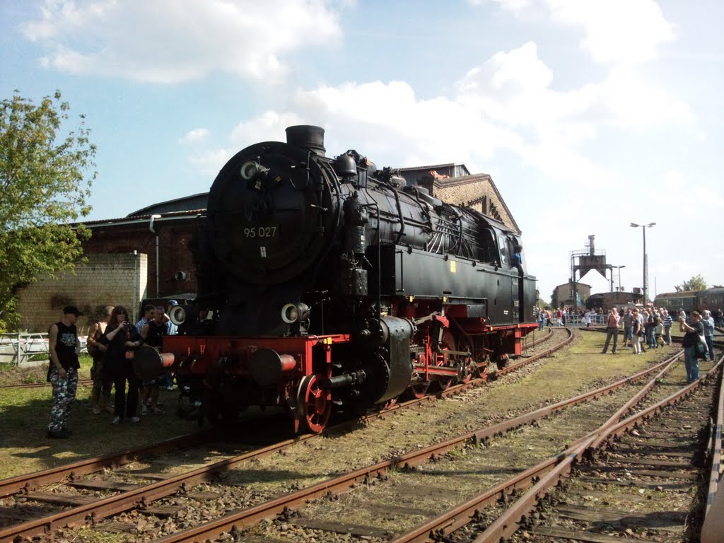 95 027, Bw Schöneweide, Berlin, September 2010 by Berlin Verkehr