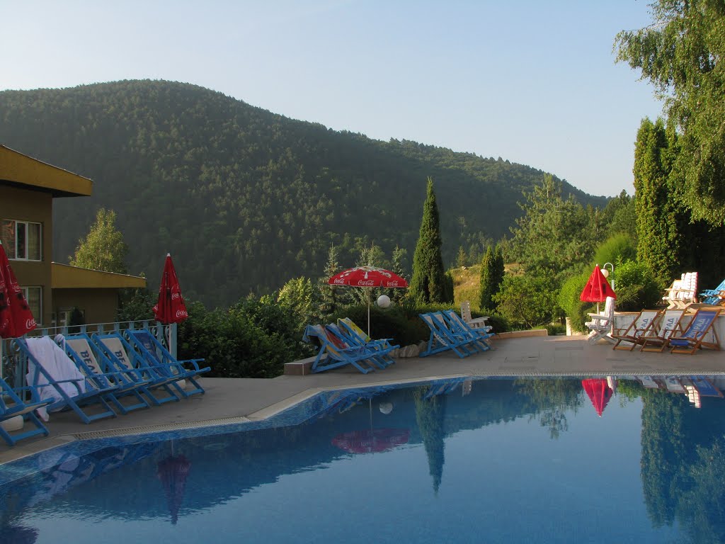 Swimming pool in Kamena, Velingrad, one year later by Nameofrose