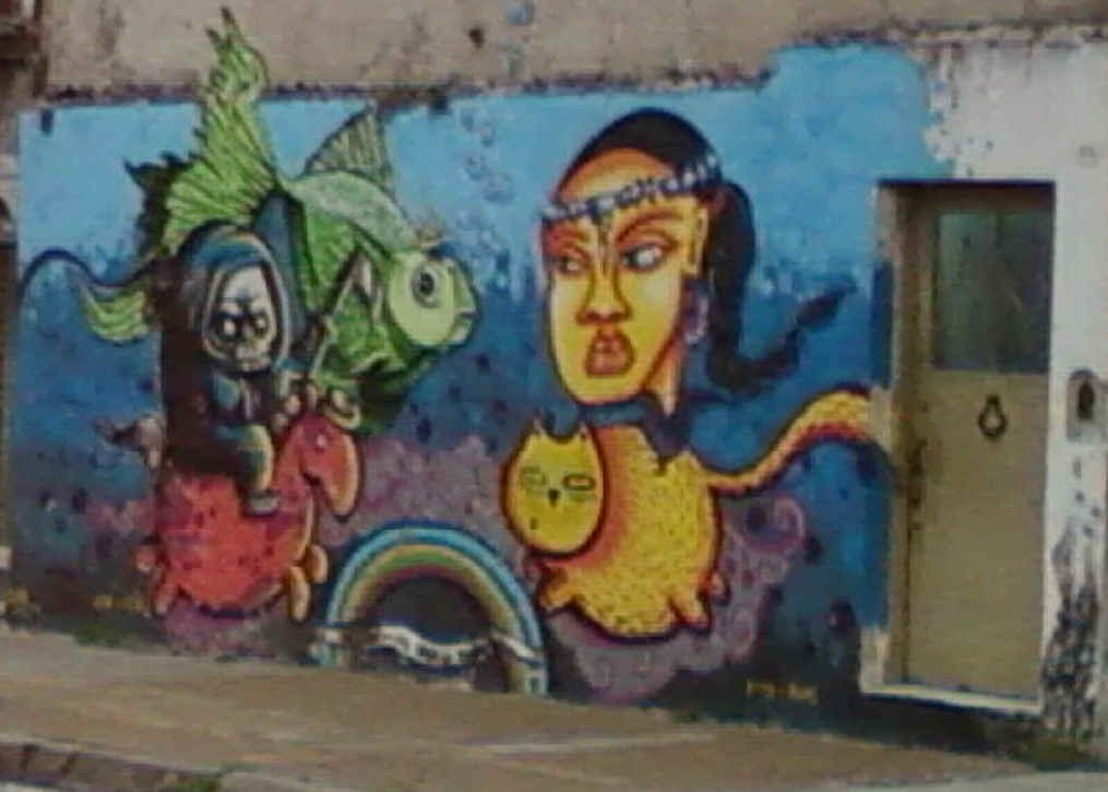 Casa del Mural (Méndez de Andes al 800) by Daniel Illuminati